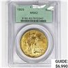 Image 1 : 1925 $20 Gold Double Eagle PCGS MS62