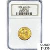 Image 1 : 1876 Netherlands .19oz Gold 10 Gulden NGC MS64