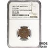 Image 1 : 1863 CWT F-37/434a NGC MS65 BN, For Public Accom.