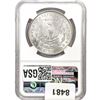 Image 2 : 1887 Morgan Silver Dollar NGC MS64
