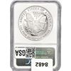 Image 2 : 1993-P American Silver Eagle NGC PF69 UC