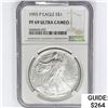 Image 1 : 1993-P American Silver Eagle NGC PF69 UC