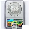 Image 2 : 1993-P American Silver Eagle NGC PF69 UC