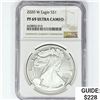 Image 1 : 2020-W American 1oz Silver Eagle NGC PF69 Ultra CA