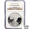 Image 1 : 2012 American Silver Eagle NGC PF70 UC