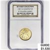 Image 1 : 1987-W US Constitut 1/10oz Gold $5 NGC PF70 UC
