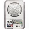 Image 2 : 2021 Morgan Silver Dollar NGC MS69 100th Anniv.
