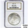 Image 1 : 1886 Morgan Silver Dollar NGC MS63 DPL