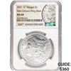 Image 1 : 2021 'O' Morgan Silver Dollar NGC MS69 Privy Mark