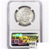 Image 2 : 1964 Kennedy Half Dollar NGC MS66