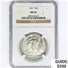 Image 1 : 1947 Walking Liberty Half Dollar NGC MS65