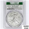 Image 1 : 2020-[P] American Silver Eagle PCGS MS70