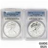 Image 1 : [2] 2013-W Silver Eagle PCGS PR69 PR & Rev. PR