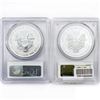 Image 2 : [2] 2013-W Silver Eagle PCGS PR69 PR & Rev. PR