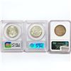 Image 2 : [3] Varied US SILV Half Dollars PCGS/NGC MS64-5 (1