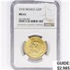 Image 1 : 1918 MX G20P .48oz Gold NGC MS61