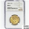 Image 1 : 1894 $10 Gold Eagle NGC MS61