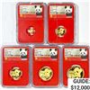 Image 1 : [5] China Panda 2.01oz Gold NGC MS70 1st Release