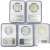 Image 2 : [5] Franklin Half Dollar Set NGC MS64 (1952-D, 195