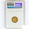 Image 2 : 1873 10K 4.5g Sweden Gold NGC MS65