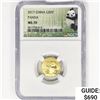Image 1 : 2017 China Panda .1052oz Gold NGC MS70