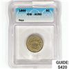 Image 1 : 1866 Shield Nickel ICG AU50 Rays