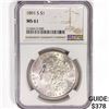 Image 1 : 1891-S Morgan Silver Dollar NGC MS61