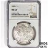 Image 1 : 1899 Morgan Silver Dollar NGC MS62