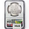 Image 2 : 1899 Morgan Silver Dollar NGC MS62