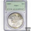 Image 1 : 1885 Morgan Silver Dollar PCGS MS64