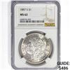 Image 1 : 1887-S Morgan Silver Dollar NGC MS62