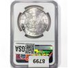 Image 2 : 1890-S Morgan Silver Dollar NGC MS62
