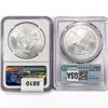Image 2 : [2] American Silver Eagle NGC,PCGS 70 2021-2022