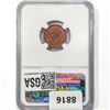 Image 2 : 1861-65 NY CWT F-145B-1a NGC MS65 RB, Bowne