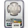 Image 2 : 1884-CC Morgan Silver Dollar NGC MS63