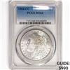 Image 1 : 1884-CC Morgan Silver Dollar PCGS MS64