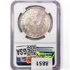 Image 2 : 1882-O Morgan Silver Dollar NGC BU