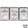 Image 1 : [3] American Silver Eagle NGC MS69