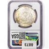 Image 2 : 1884-CC Morgan Silver Dollar NGC MS63