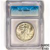 Image 1 : 1946 Walking Liberty Half Dollar ICG MS64+