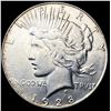 1928-S Silver Peace Dollar NEARLY UNCIRCULATED