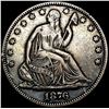 Image 1 : 1876 Seated Liberty Half Dollar NEARLY UNCIRCULATE