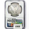 Image 2 : 1896 Morgan Silver Dollar NGC MS63 PL