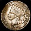 Image 1 : 1909-S Indian Head Cent NICELY CIRCULATED