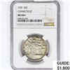 Image 1 : 1935 Connecticut Half Dollar NGC MS66+