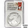 Image 1 : 2020-W American 1oz Silver $1 Eagle NGC PF69 UC WW