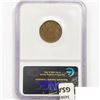 Image 2 : 1909-S VDB Wheat Cent NGC MS61 BN