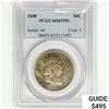 Image 1 : 1949 Franklin Half Dollar PCGS MS65 FBL