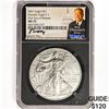 Image 1 : 2021 American Silver Eagle NGC MS70 Heraldic T-1