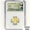 Image 1 : 2017 China Panda .1052oz Gold NGC MS70